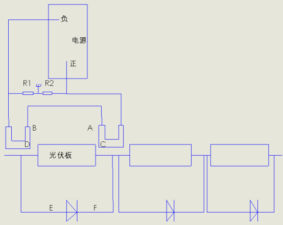 接线盒汇流条焊接机一拖二接线图